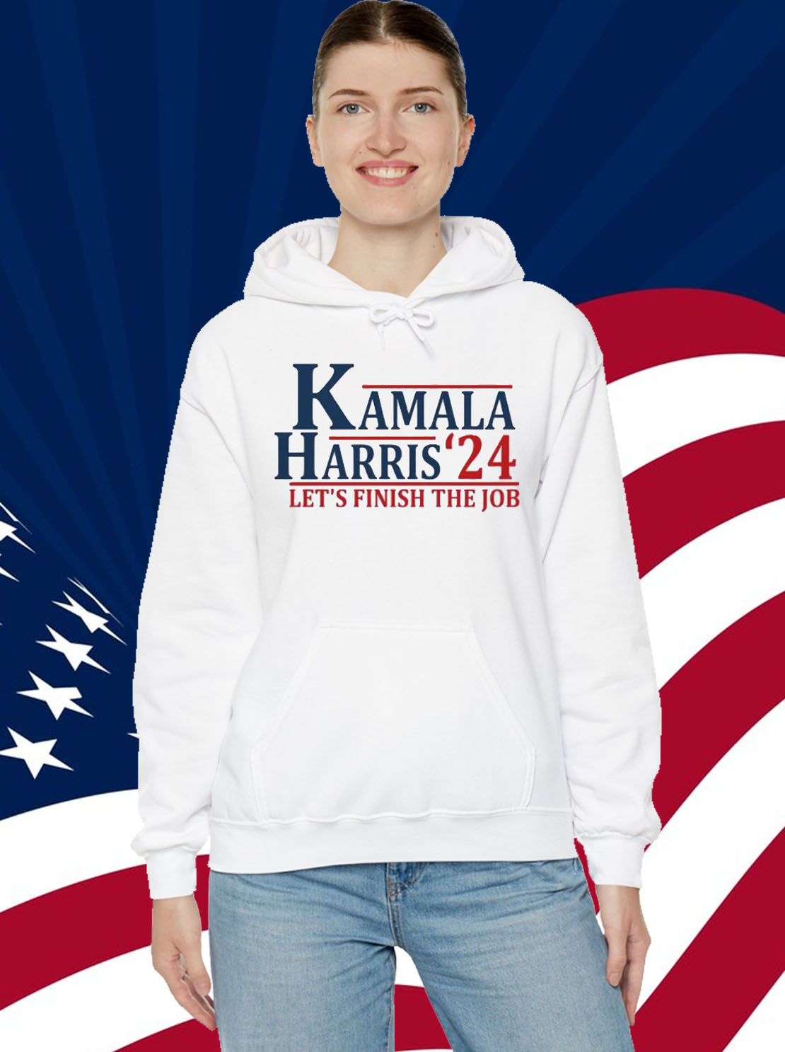 Kamala Harris Let's Finish The Job 24 TShirt